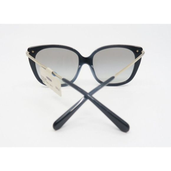 COACH HC8272 5002/11 New Glossy Black-Gold/Gray Women's Sunglasses - Picture 7 of 8
